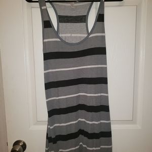 Black and grey sun dress